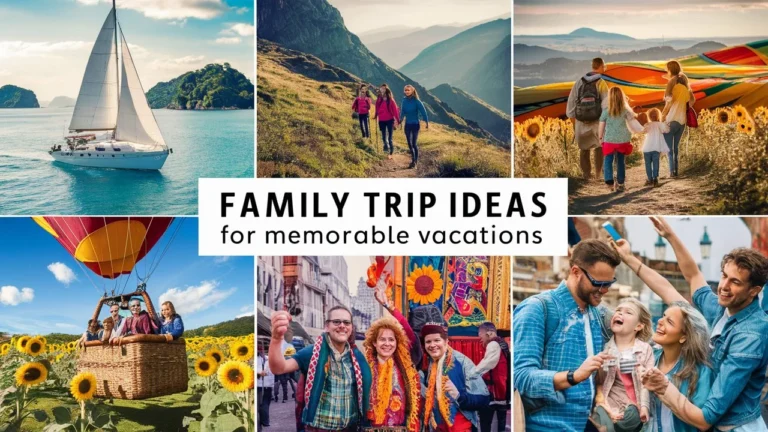 Family Trip Ideas for Memorable Vacations