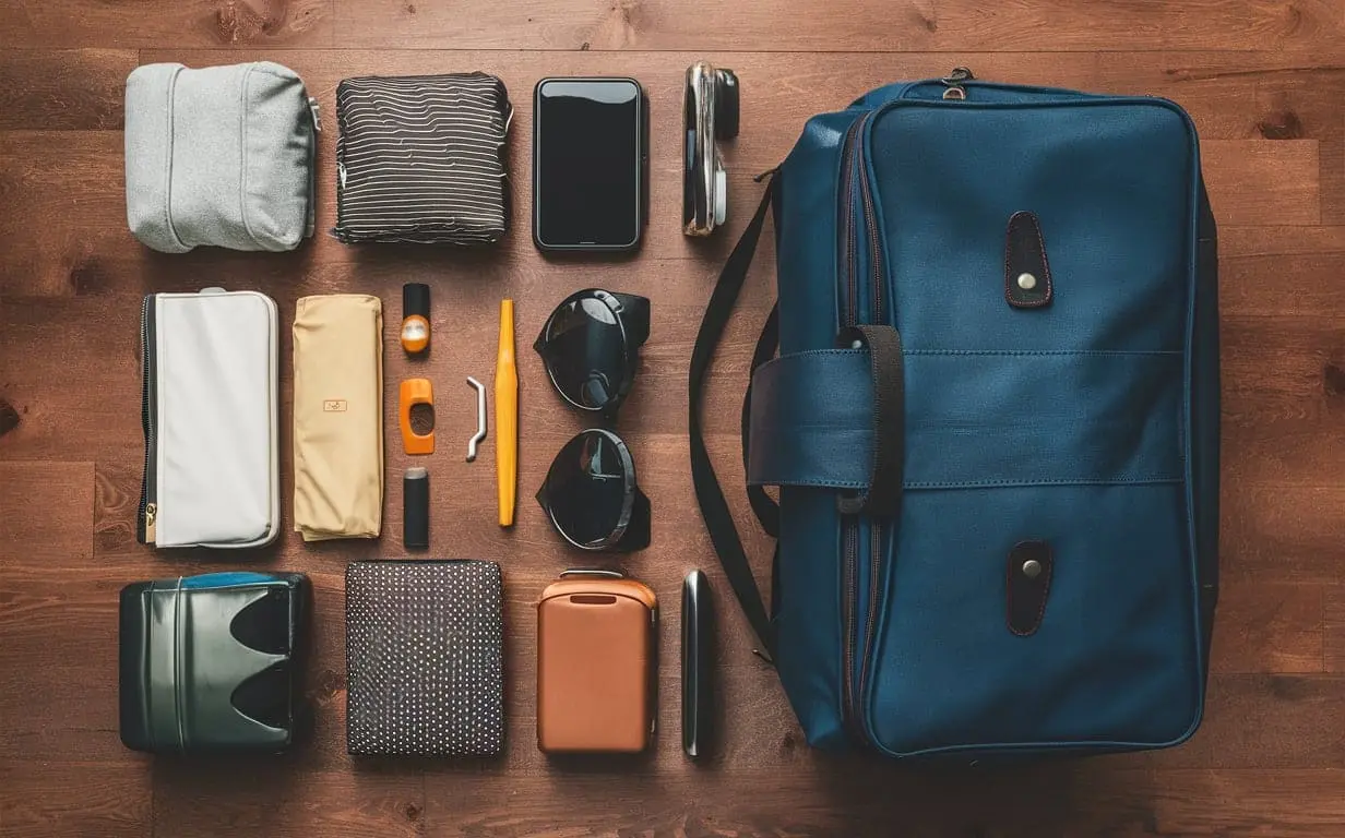 packing efficiently your bag
