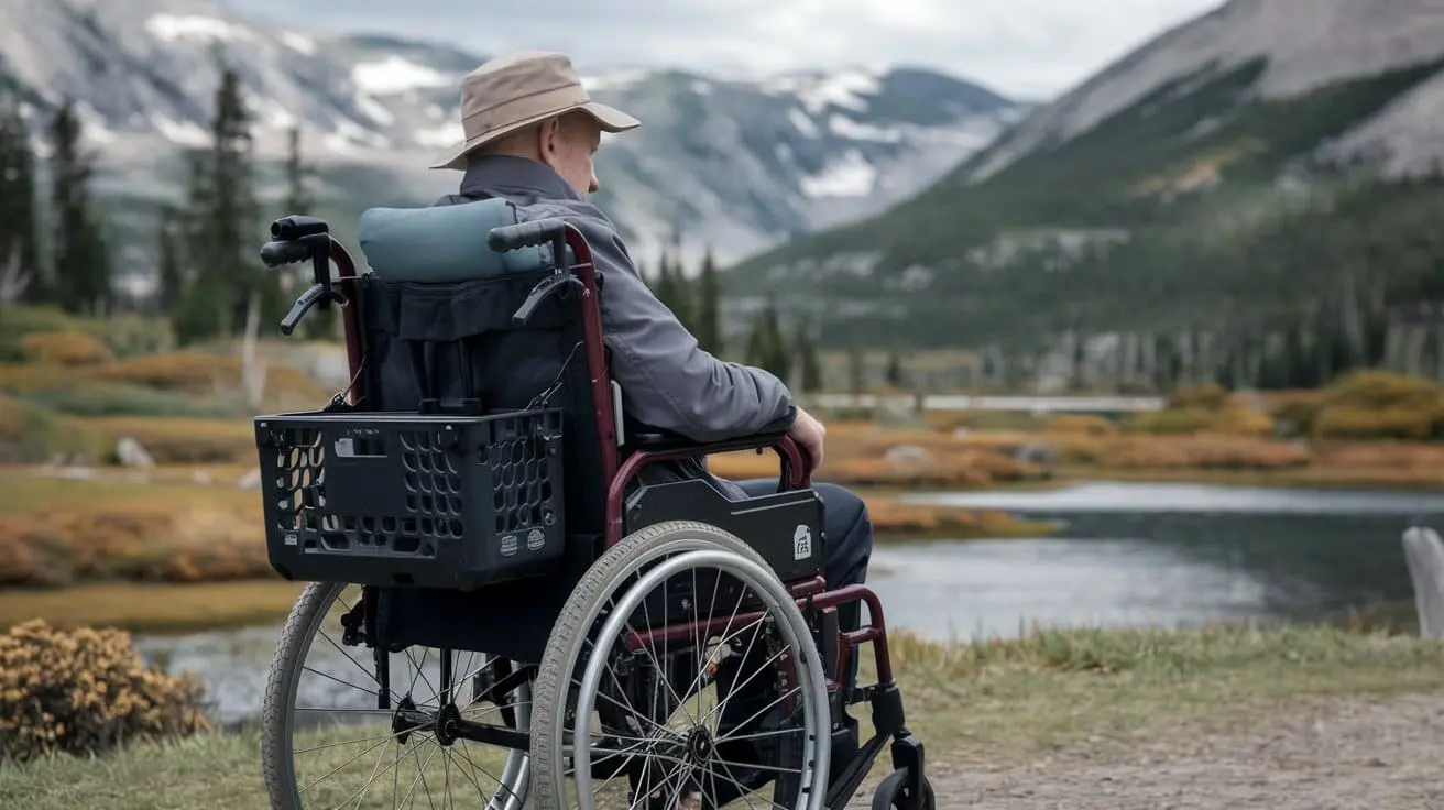 Folding wheelchairs