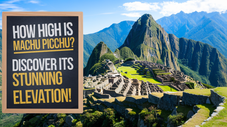 How High Is Machu Picchu