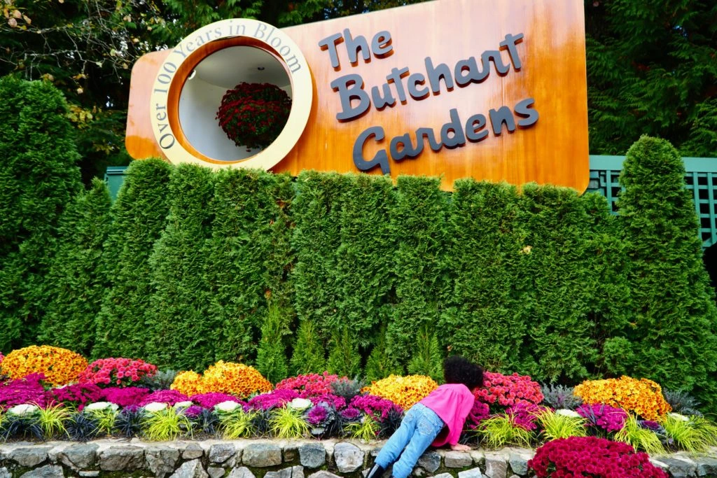 Explore the Butchart Gardens