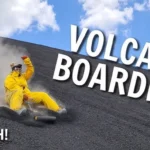 Volcano Boarding in Leon